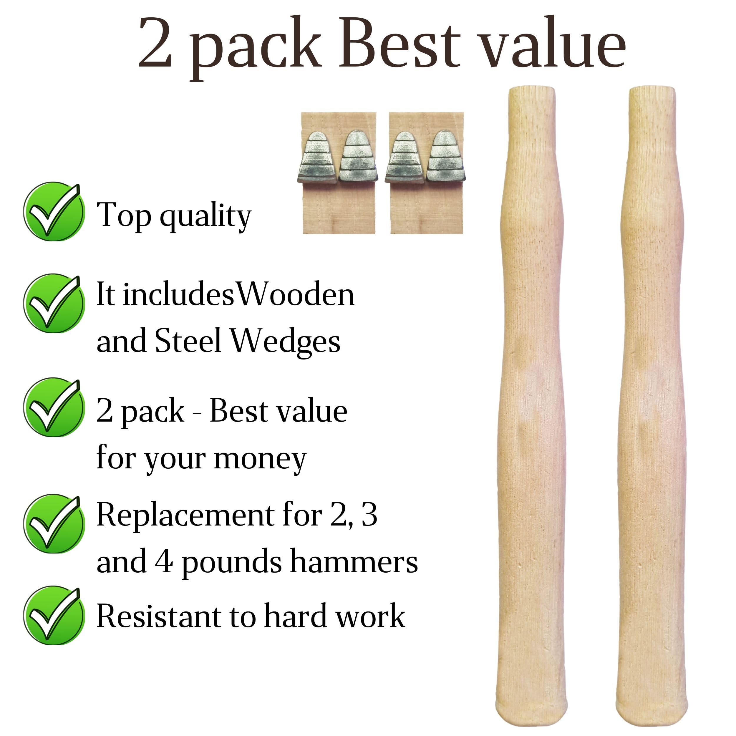 Cuitaxi wood and steel wedges included for quick installation.