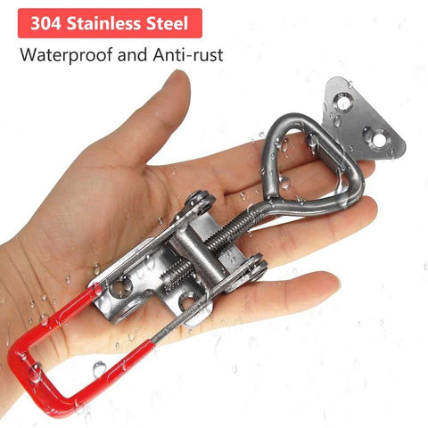 CUKAYO 304 stainless steel toggle latch body shows corrosion resistance for outdoor use