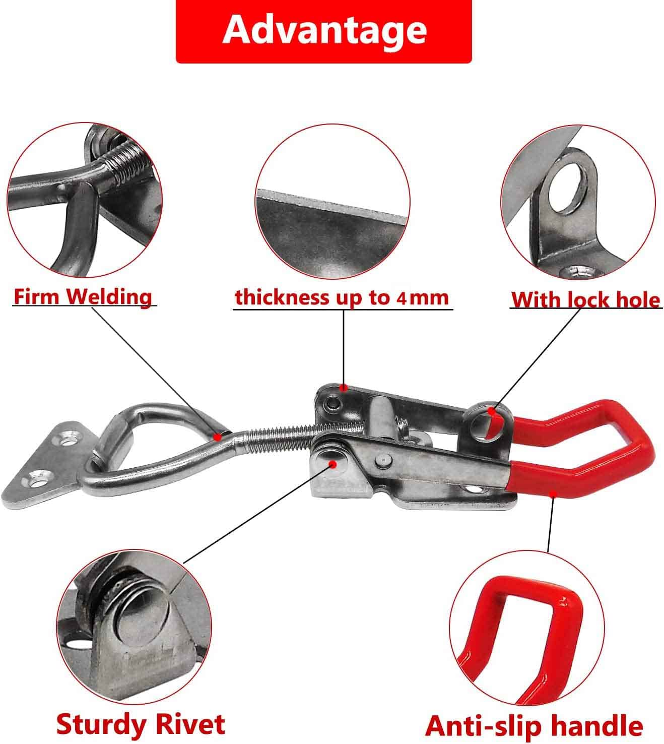 CUKAYO adjustable lever detail demonstrates easy tightening for precise hold