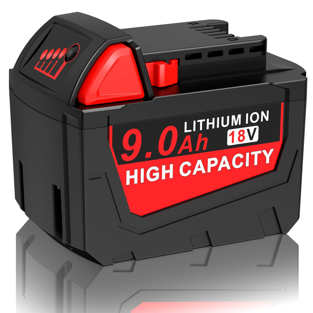 Cukect MK18 9.0Ah battery pack extends runtime for Milwaukee tools