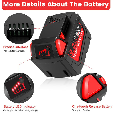 Cukect MK18 9.0Ah runtime boost for demanding cordless tasks