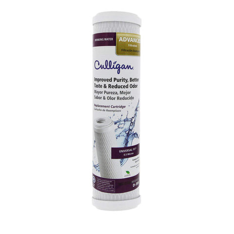 Culligan D-30A Level 2 filter front view for clean water