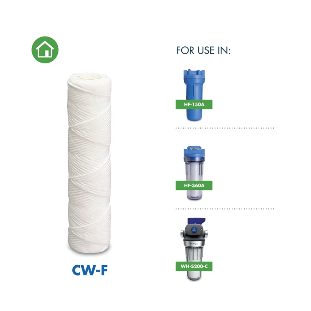 Culligan close-up of sediment removal from filter media
