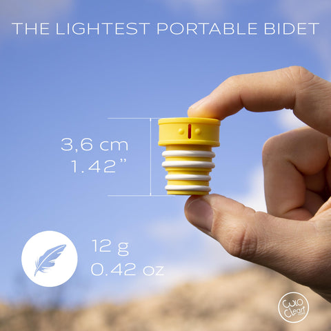 CuloClean peri bottle supports postpartum recovery with adjustable water pressure