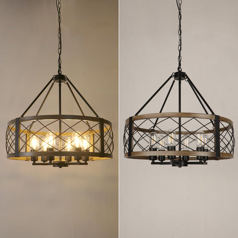 Cunfash dining room chandelier ideal for entryways and bedrooms.