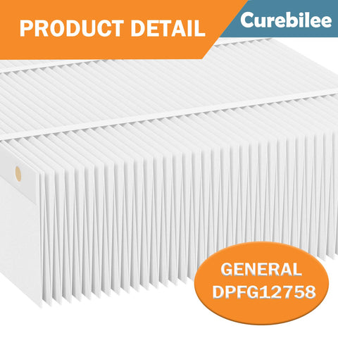 Curebilee 12758 filter promotes better air quality in living spaces for comfortable breathing