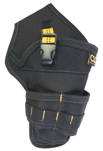 CLC 5023 deluxe drill holster angled for balanced handling and quick access.