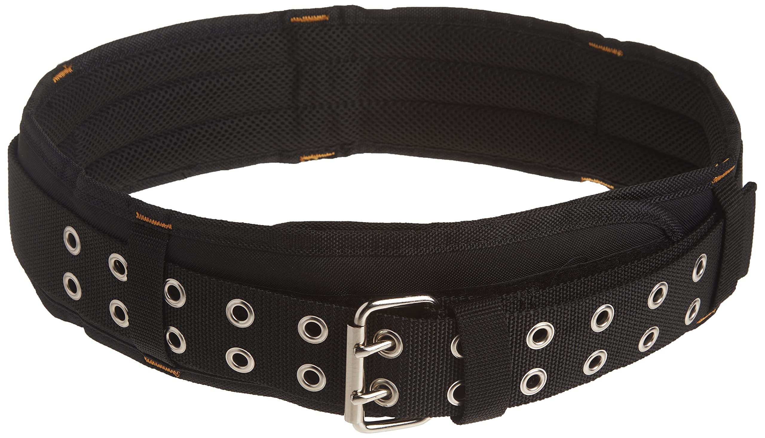 Custom Leathercraft 5623 padded belt front view showing durable belt with all-day comfort.
