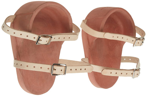 Custom Leathercraft CLC 318 kneepad with thick cushioned rubber for comfort