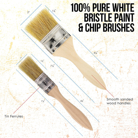 Custom Shop 1-inch chip brush for precise detail work and touch-ups.