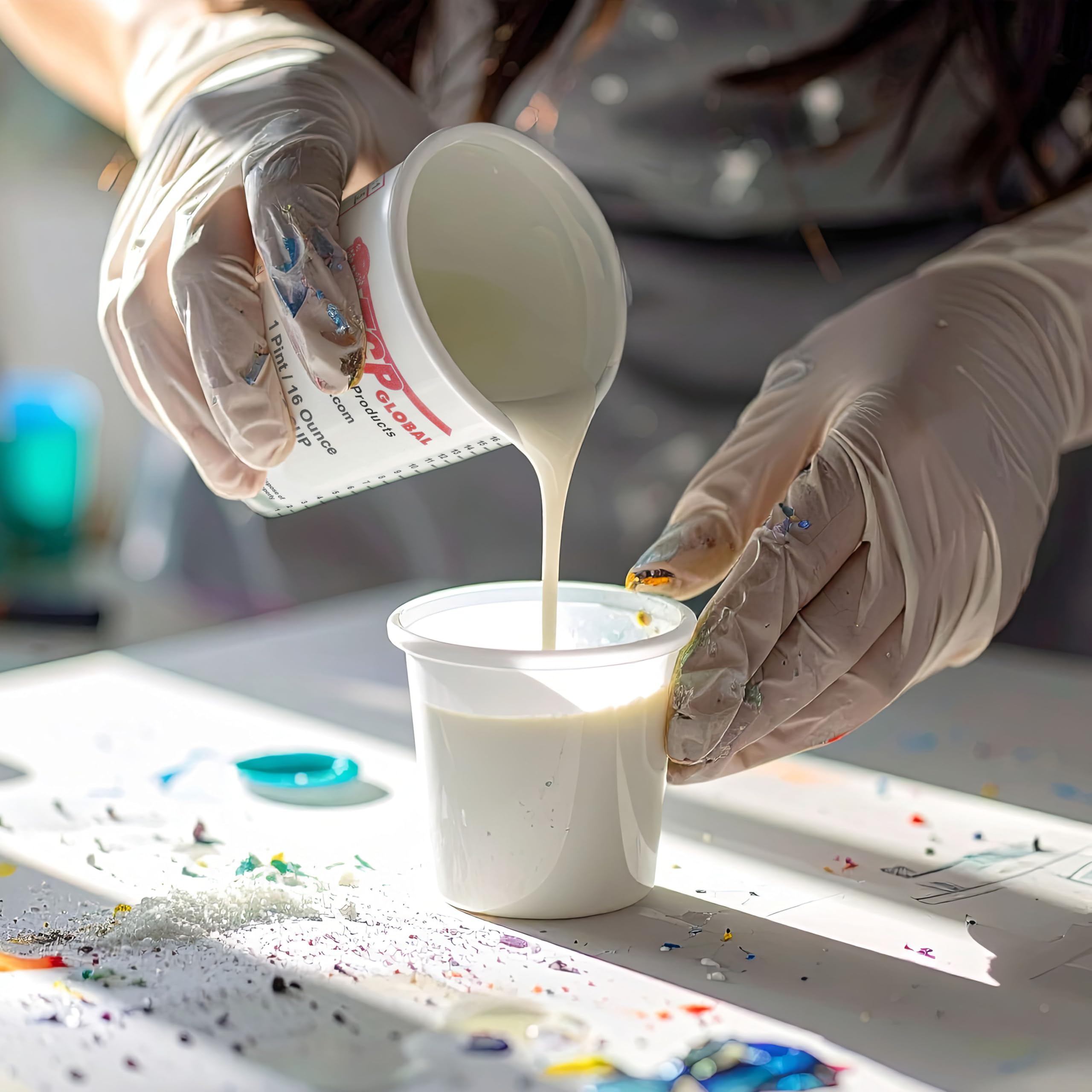 Custom Shop 12-pack cups help organize and streamline multiple projects