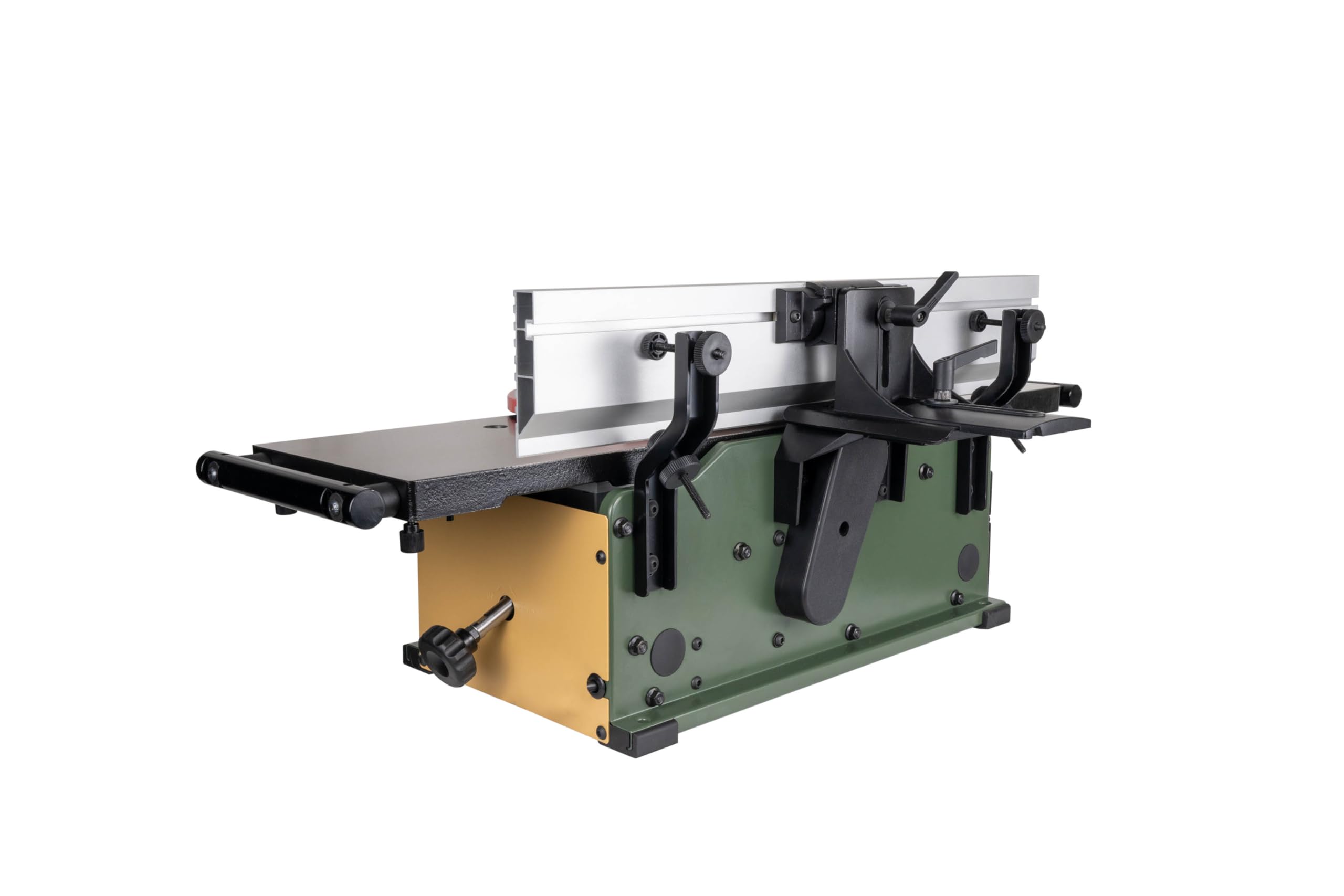 Cutech 40180HI strong support rod system supports heavy pieces for steady cutting.