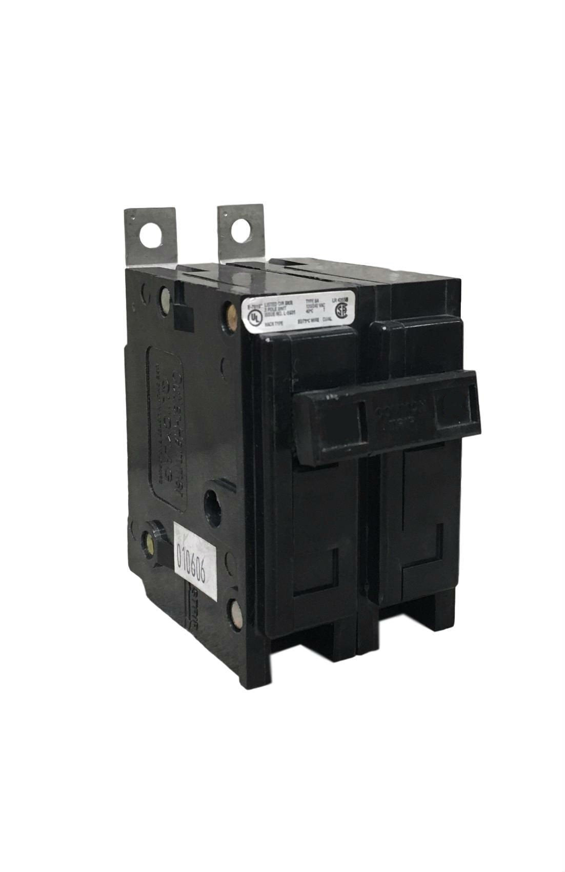 Cutler Hammer C-H BAB2030 30A QCKLAG Bolt-On 2P 120/2 circuit breaker for reliable panel protection.