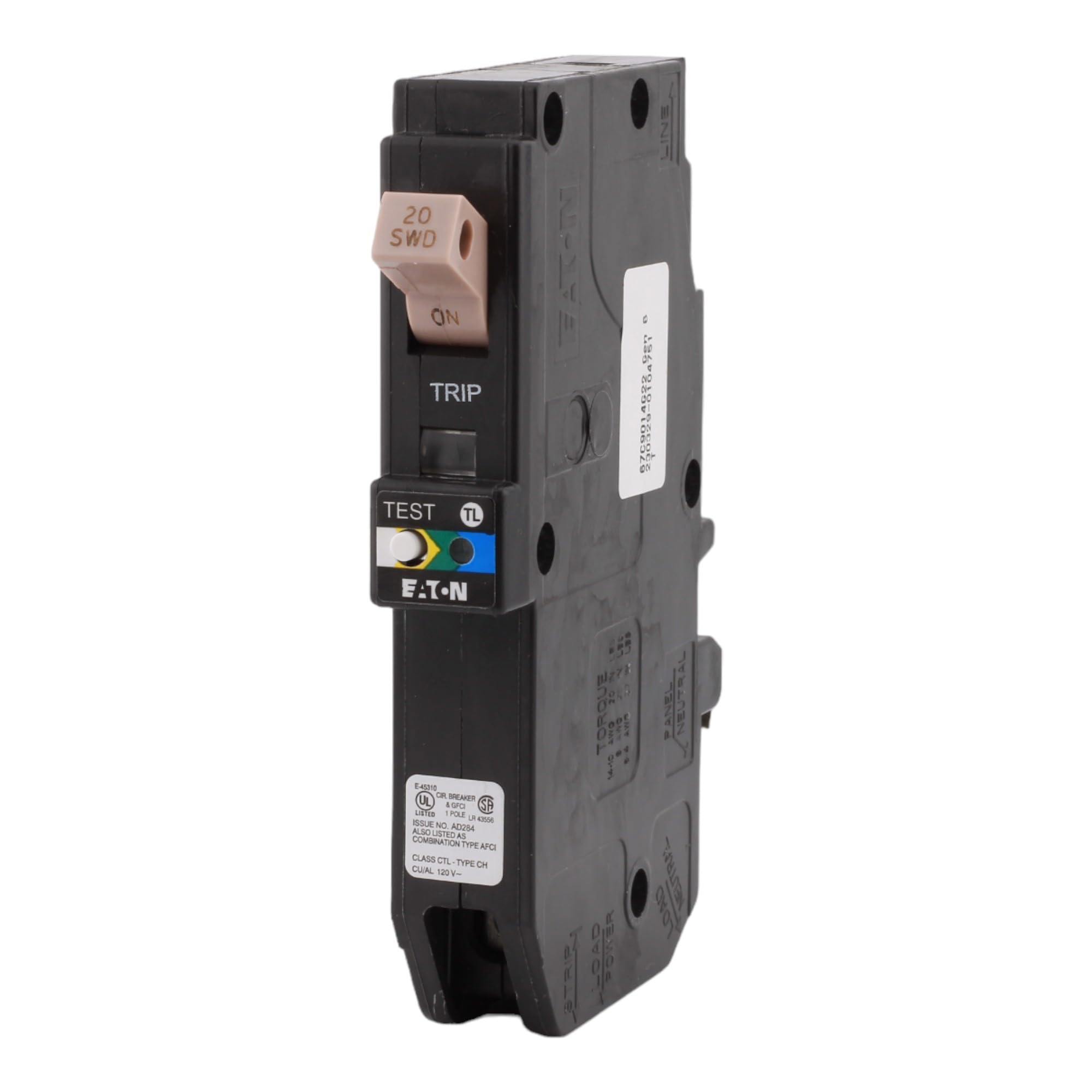CHFP120A1CS 120V 10kAIC rating supports reliable interruption
