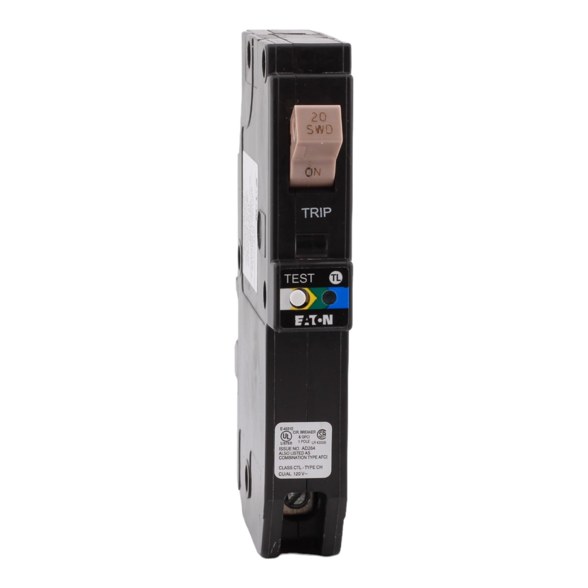 Cutler-Hammer CHFP120A1CS plug-on neutral design simplifies installation