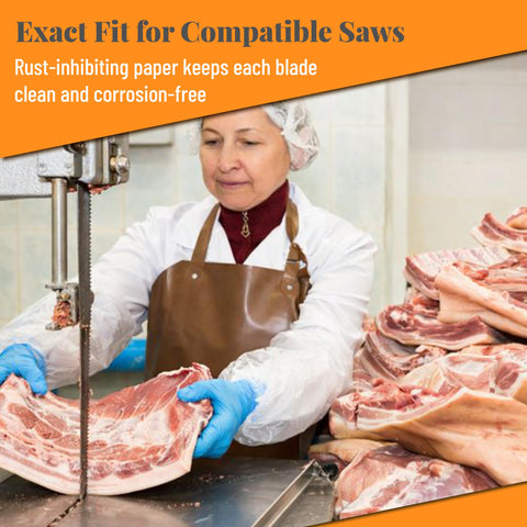 Cutlery Mania 3TPI teeth pattern blade for fast cutting.