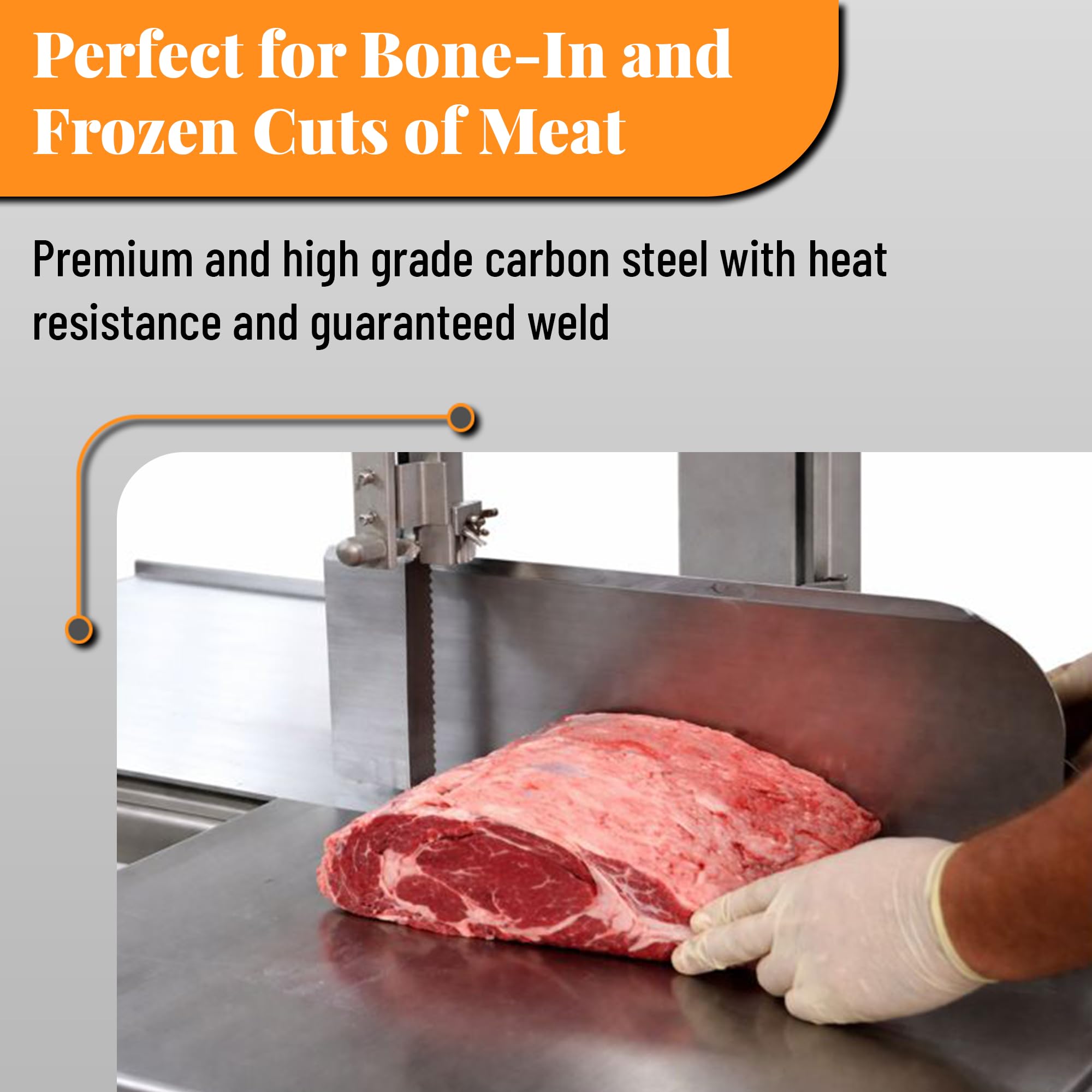 Cutlery Mania heat-resistant weld for long-lasting performance.