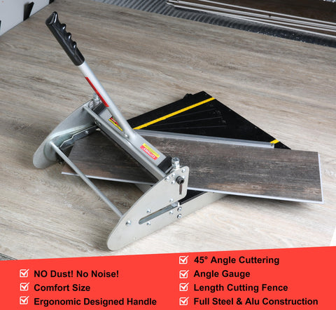 CUTTEREX robust steel-aluminum construction supports durability