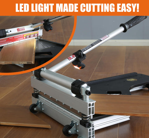 CUTTEREX vinyl floor cutter angle guide shows versatile 0–45° cuts