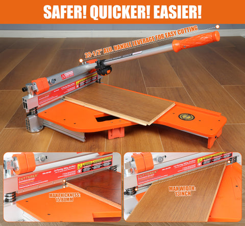 CUTTEREX aluminum table with adjustable scale