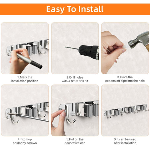 CUXIXA wall mount with simple installation makes setup fast.