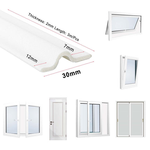Cuysfead door bottom sweep installed for better insulation