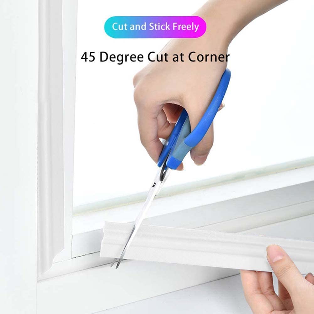Cuysfead weather strip reduces noise and drafts