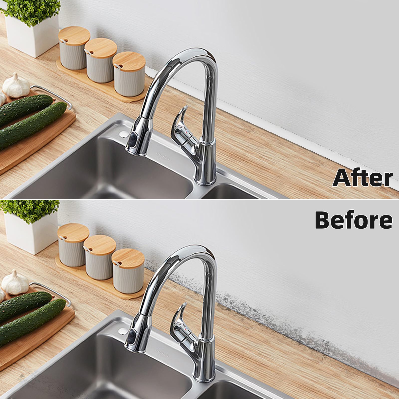Cuysfead self-adhesive molding sticks fast for quick room refreshes