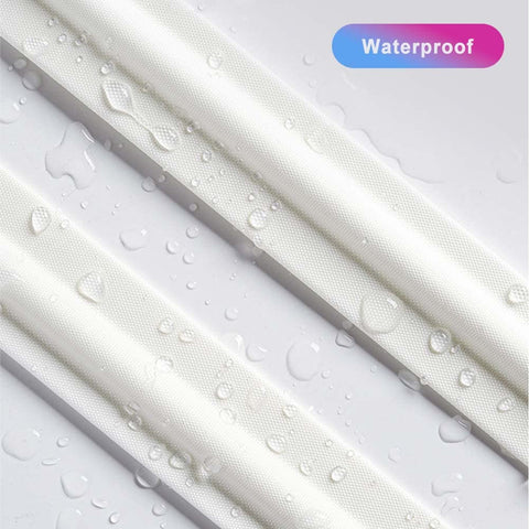 Cuysfead white foam strip on door frame