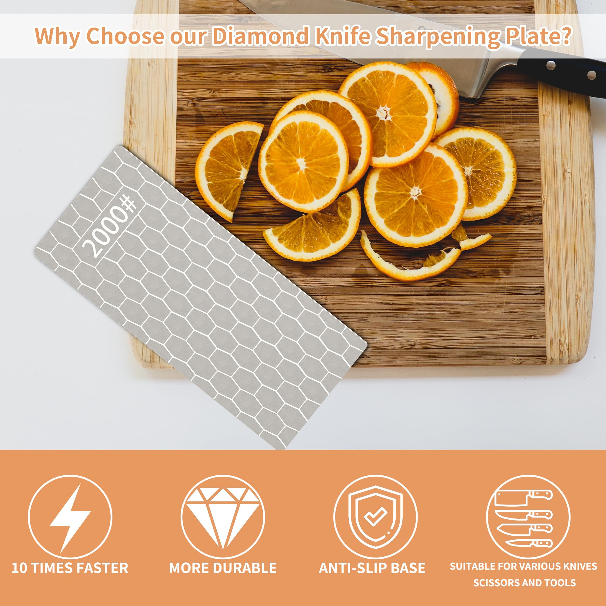 CWOVRS compact size fits in drawers for quick on-hand sharpening.