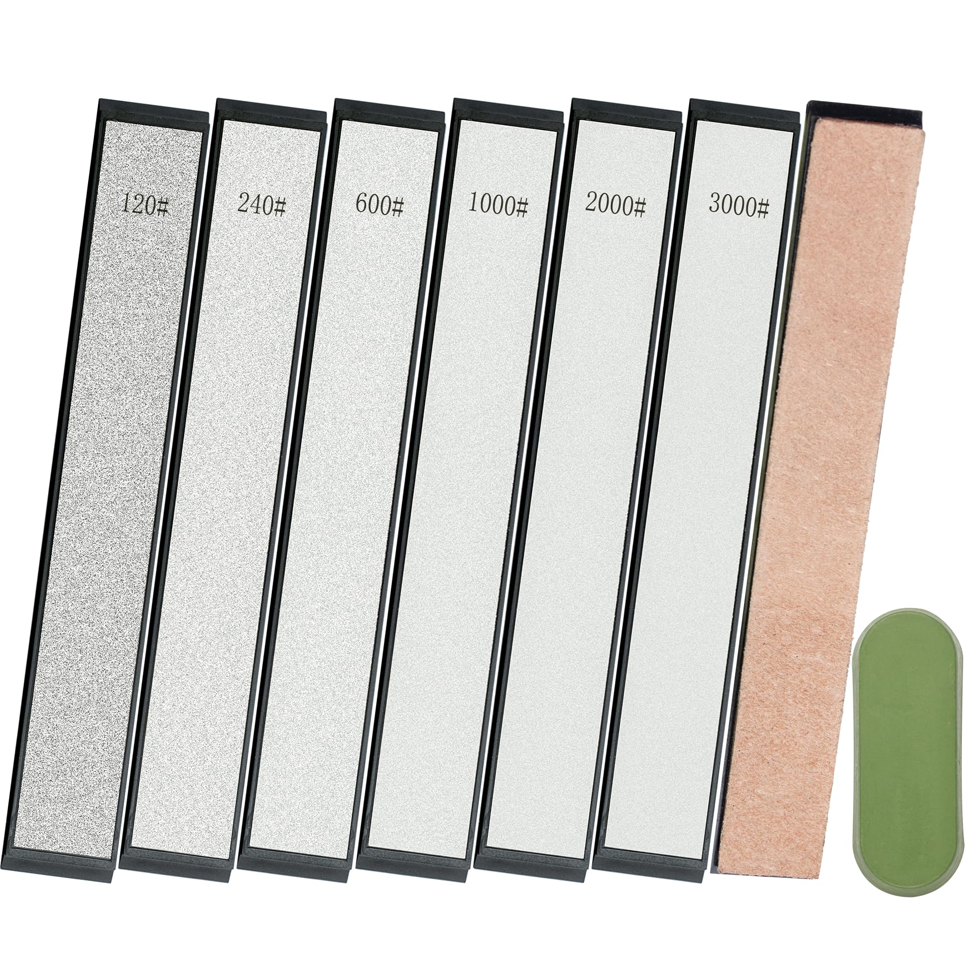 CWOVRS Diamond Stones 120 grit with ABS base for quick edge work