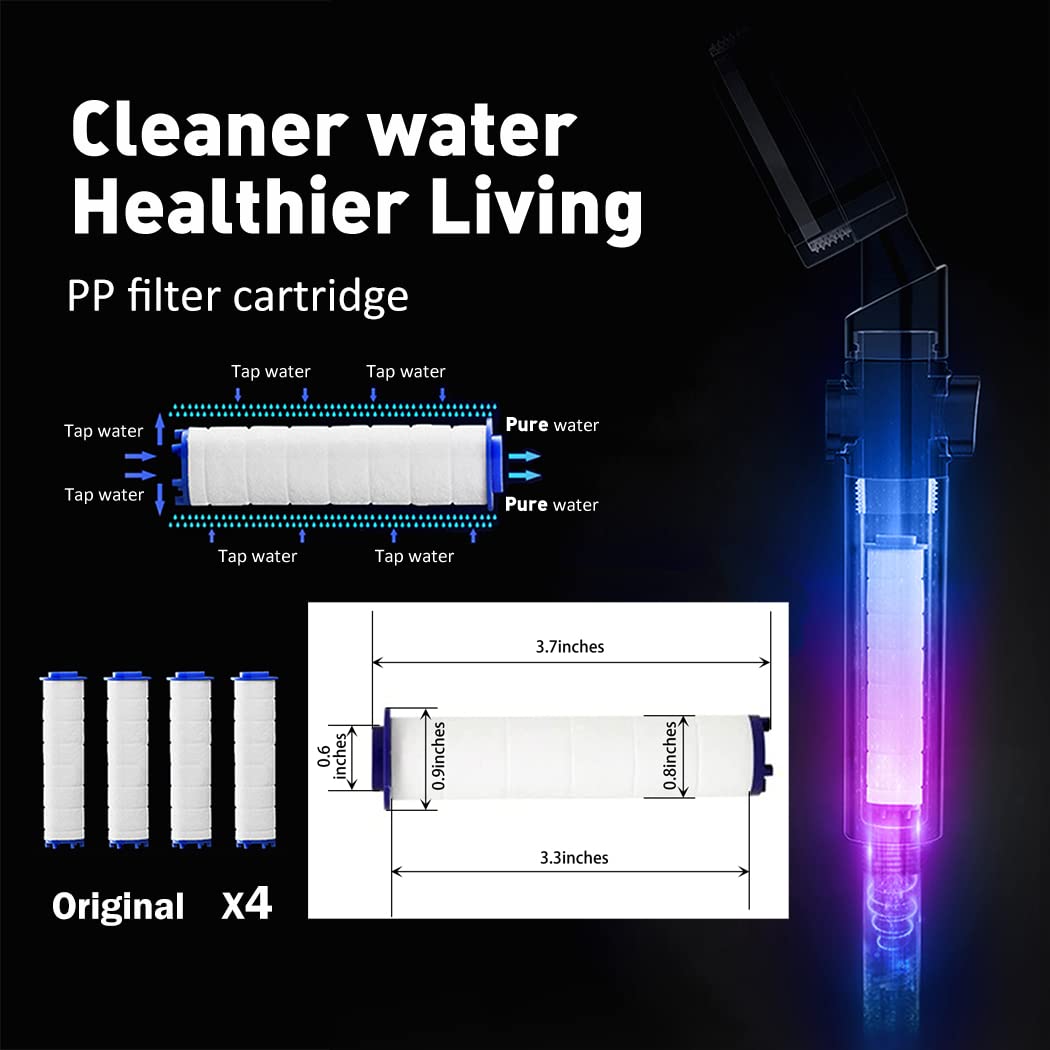 CWPW ANTOWER LED colors reflect water temperature for at-a-glance feedback.