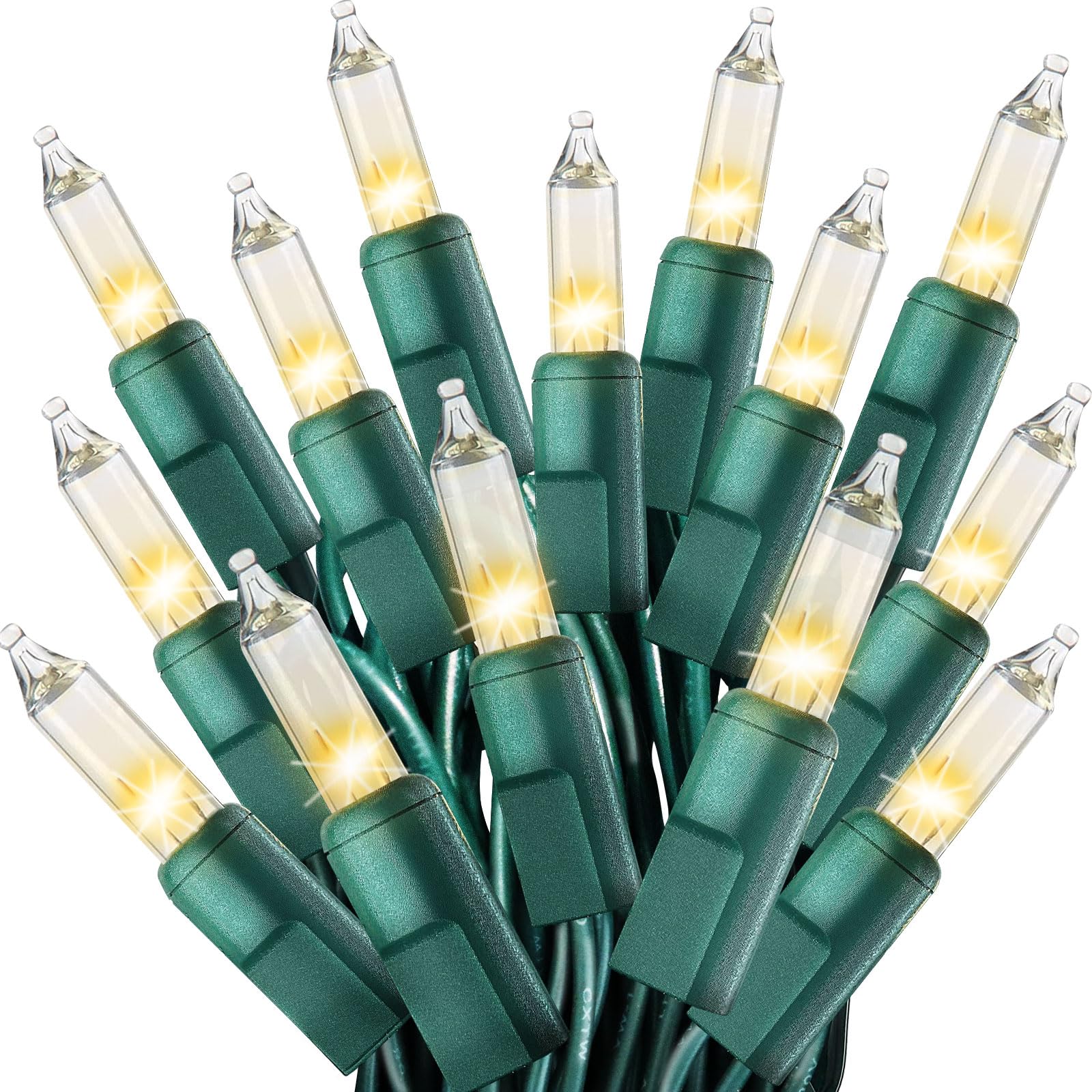 CXLHO clear Christmas lights deliver warm white glow for trees and decor