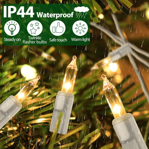 CXLHO twinkle-flasher bulbs create magical holiday accents