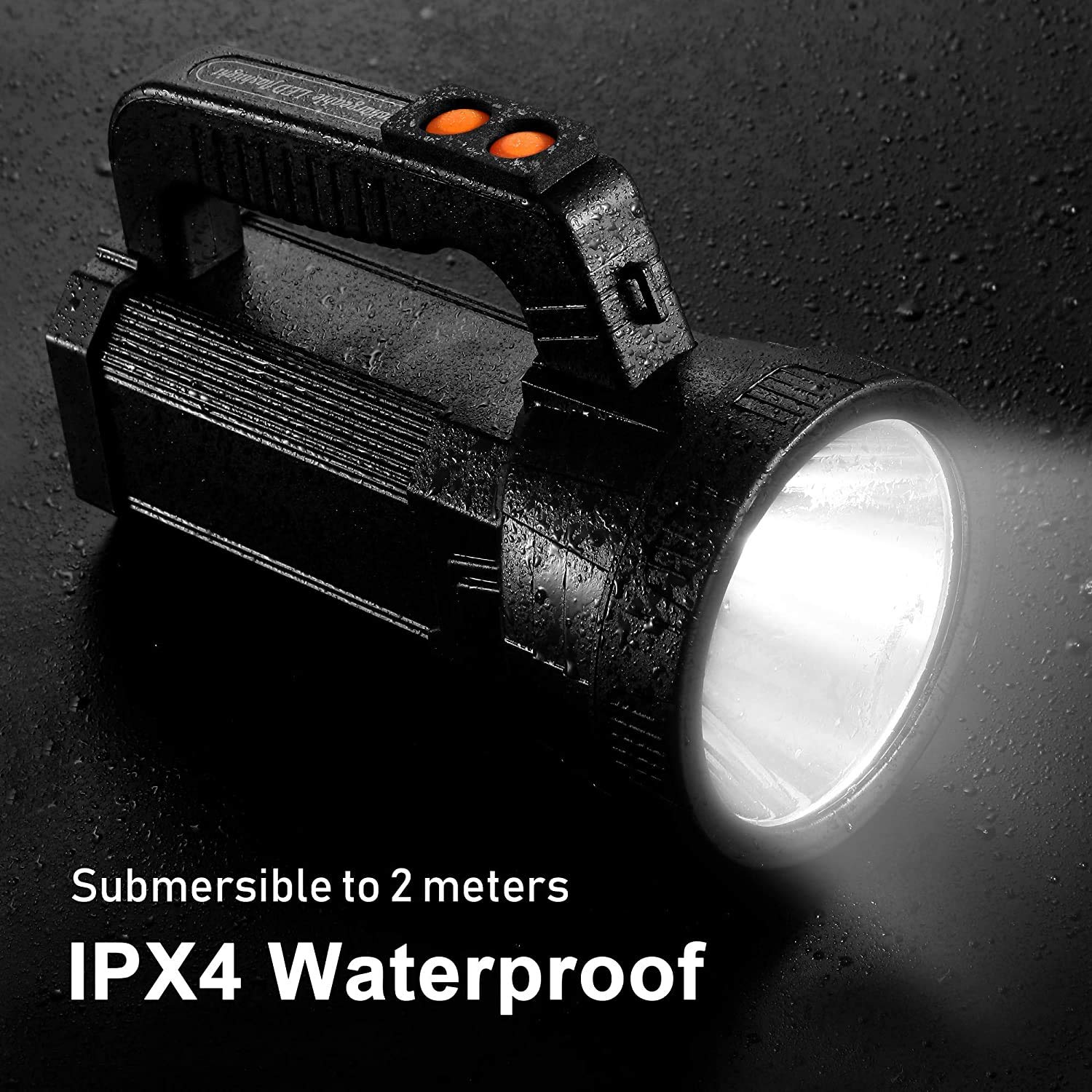 Cybbo spotlight side light high low for versatile camping lighting.