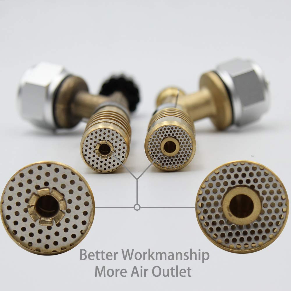 Cybring welding torch brass construction offers durable, safer handling