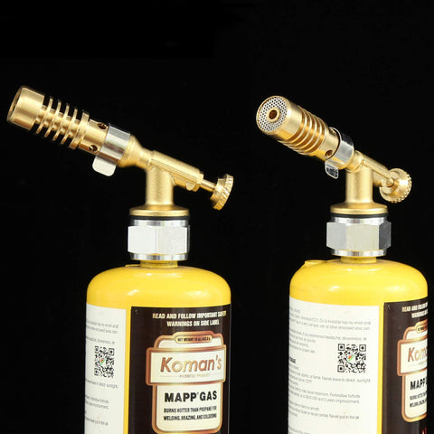 Cybring welding torch offers MAPP/propane fuel options for portability