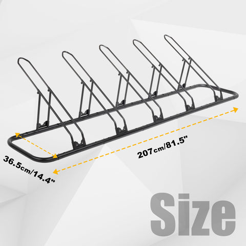 CyclingDeal durable steel black finish; reliable bike storage.