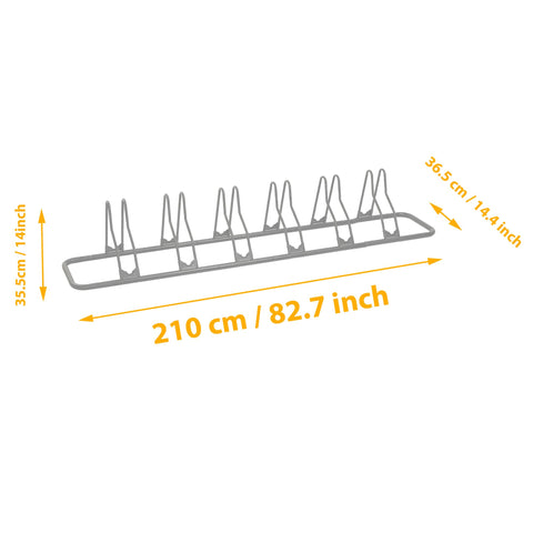 CyclingDeal tire-groove plates secure bikes with optimized grip.
