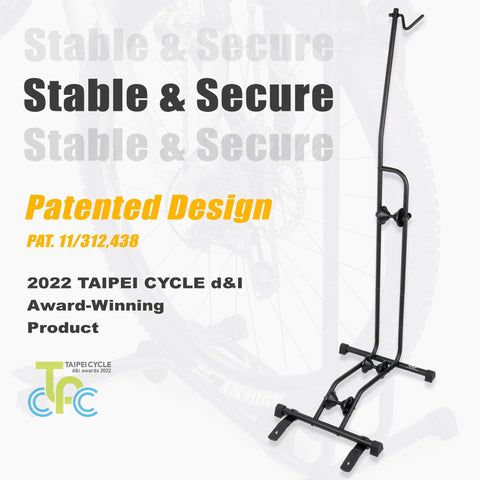 CyclingDeal Bike Stand sturdy steel construction provides durable support