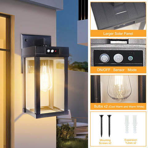 CYHKEE 3-mode solar light for adaptive brightness