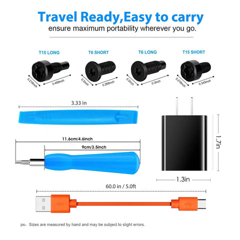 CYJJZQ double-end screwdriver bit for versatile doorbell assembly and maintenance.