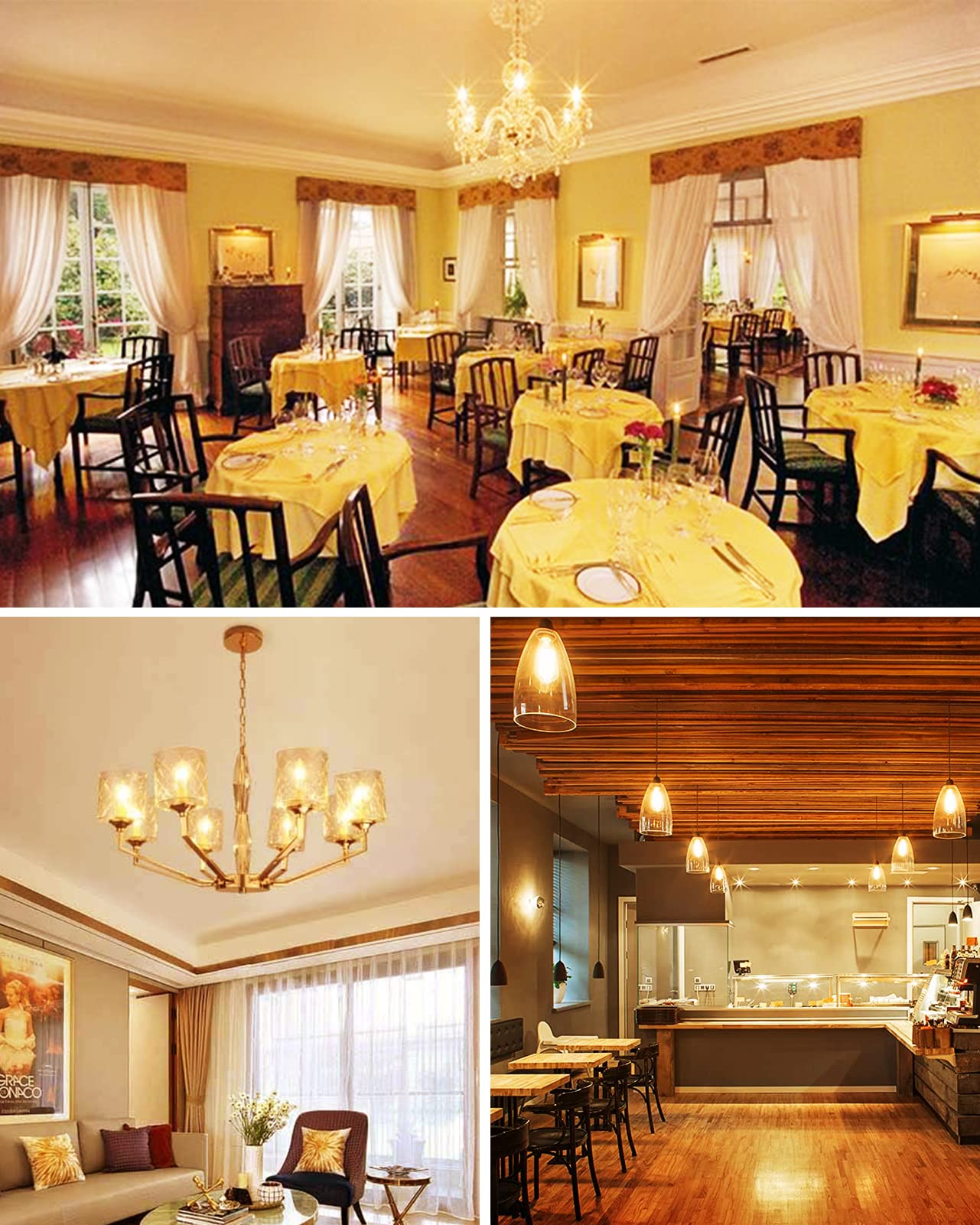 CYLYT 360-degree beam angle provides even illumination in spaces.