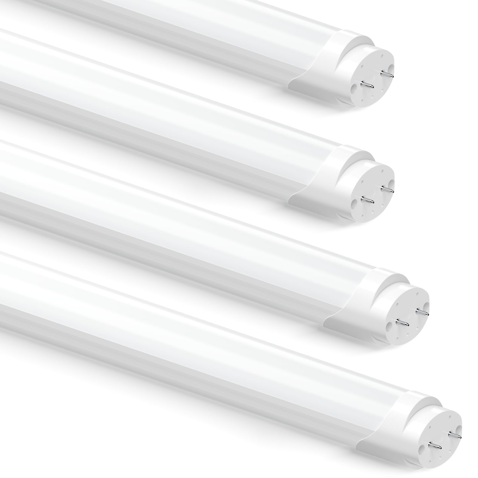CYLYT 48inch T8 LED bulb pack for bright, energy-efficient workshop lighting