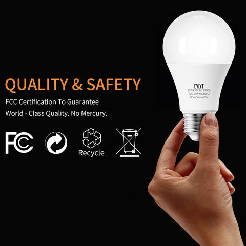 CYLYT non-dimmable bulb with instant-on performance for fixtures