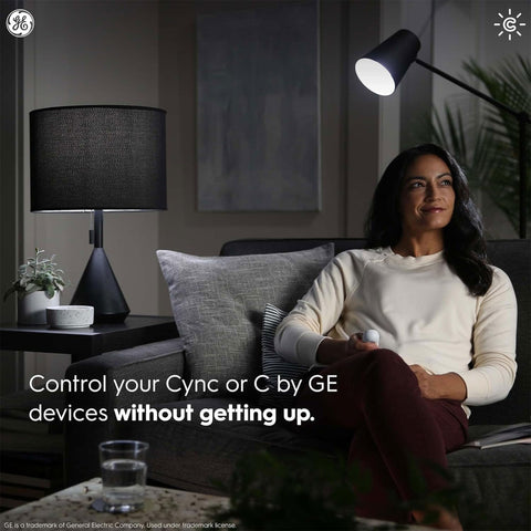 GE Cync Bluetooth remote lets you dim lights from the couch