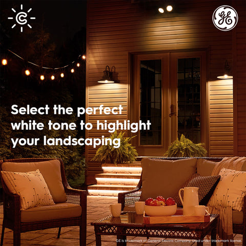 Cync GE PAR38 dimmable bulb adapts brightness for evenings and gatherings