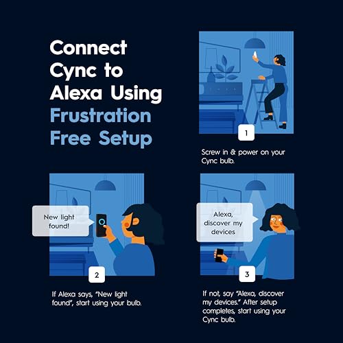 Cync GE PAR38 scheduling at dusk to enhance home security and ambiance