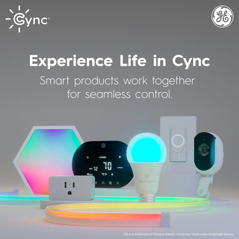Cync GE Reveal downlight supports sleep-wake lighting with tunable tones.
