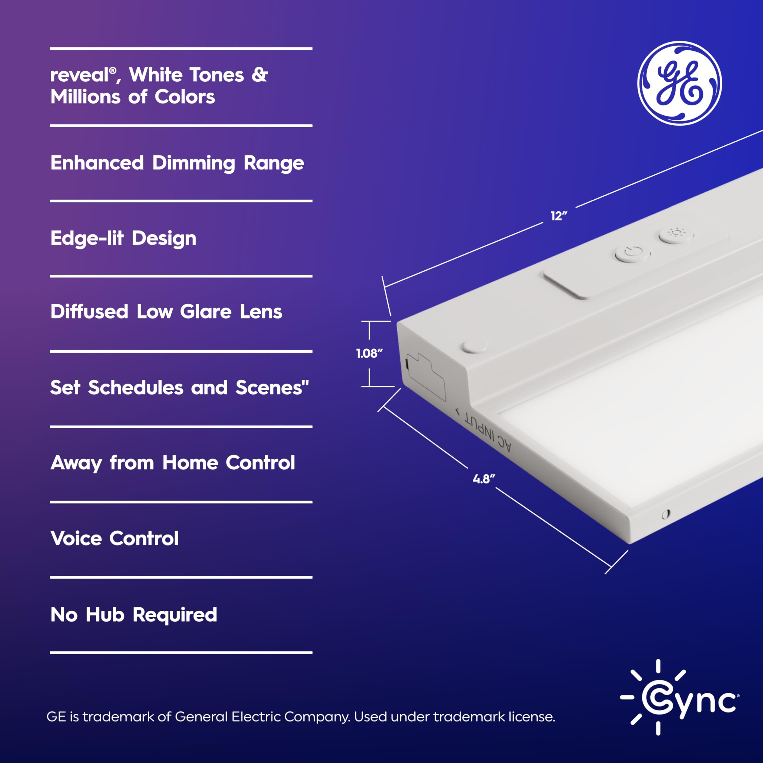 Cync Reveal HD+ with voice control demonstrates hands-free lighting using Matter.